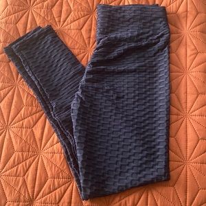 L/XL mermaid leggings in Navy Blue.